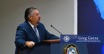 Según Greg Garza, director de ILEA San Salvador, es necesario que la región se mantenga unida para combatir "este tipo de crimen"./ (ILEA San Salvador)