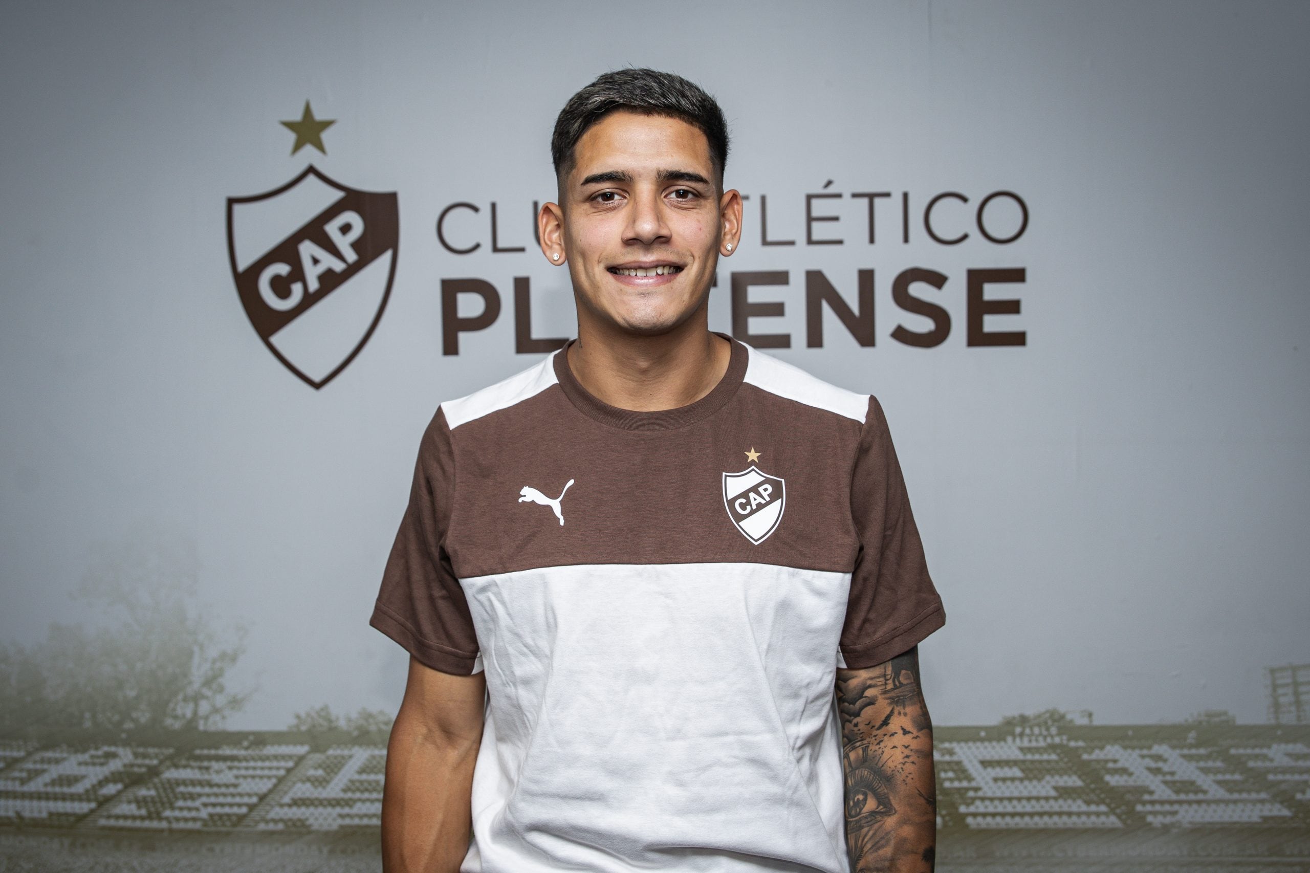 Platense sumó a Santiago Quirós a préstamo desde Racing hasta el 31 de diciembre próximo (Crédito: @caplatense)