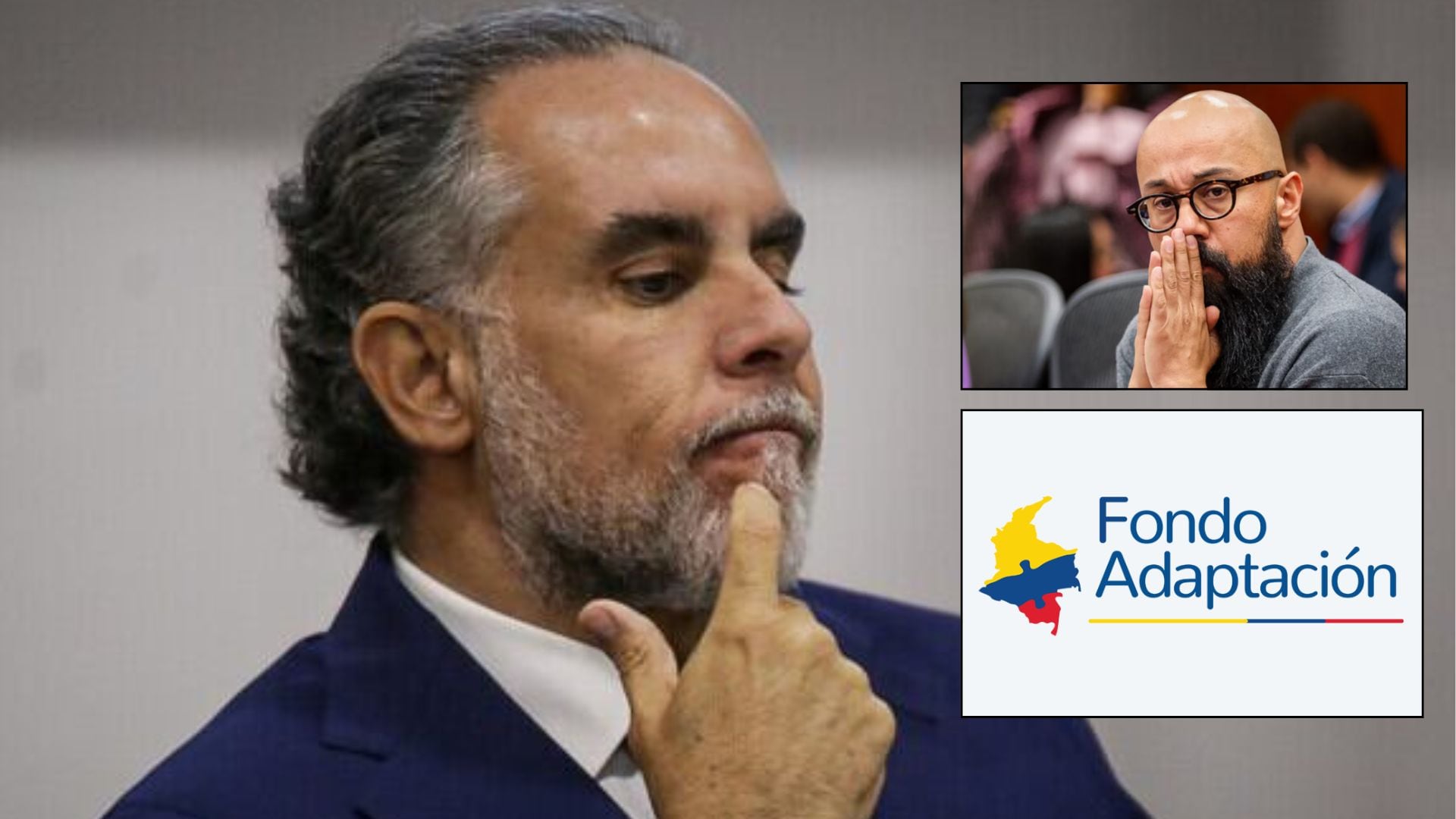 Benedetti afirmó que no intervino en decisiones asociadas al Fondo de Adaptación y cuestionó las declaraciones del director de la Ungrd - crédito Colprensa y Fondo de Adaptación/página web