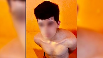 Dos de los menores detenidos.