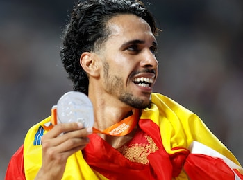 El atleta español Mohamed Katir