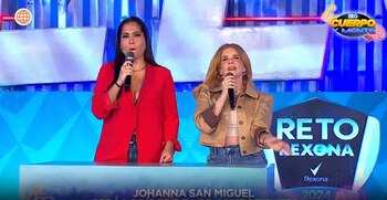 Johanna San Miguel dejó Esto