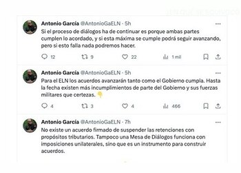 Con estos mensajes en su