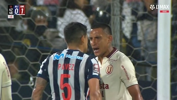 Tensa discusión entre Álex Valera y Estaban Pavez originó gresca en Alianza Lima vs Universitario por Torneo Clausura 2026