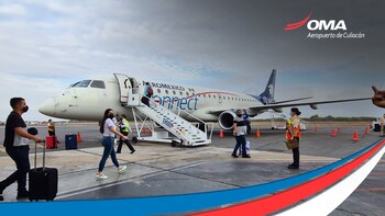 (Twitter/@Mtro_CCastaneda/@AeropuertoDeCUL)