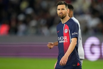 Messi no continuará en el PSG (AP)
