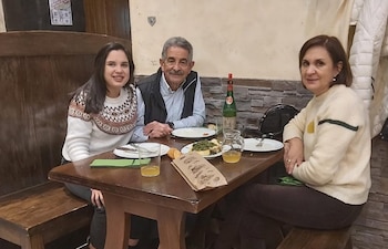 Miguel Ángel Revilla, junto a