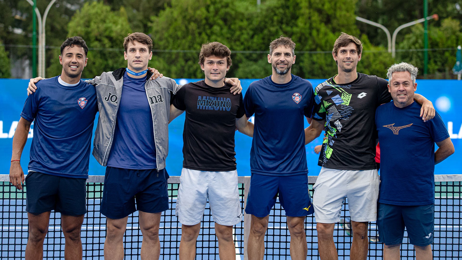 Comenzaron los cuartos de final de Las Finales sobre las canchas rápidas del Circulo de la Fuerza Aérea (Crédito: Prensa AAT)