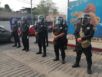 Elementos de la SSPC detuvieron