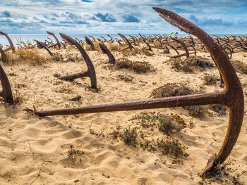 Cementerio de las anclas (Shutterstock)