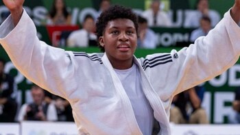 La deportista colombiana Brenda Olaya