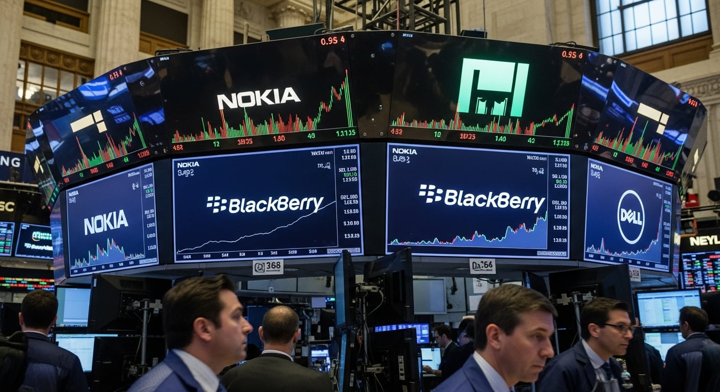 Nokia alcanzó el 49 por ciento del mercado global de telefonía en 2007, mientras que BlackBerry concentró el 43 por ciento en Estados Unidos hacia 2010. (Imagen Ilustrativa Infobae)