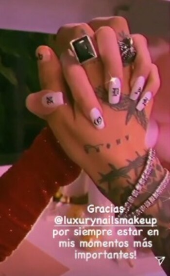 La pareja celebró con detalles