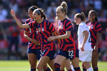 La selección femenina de los