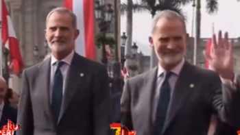¡Ni monarca ni majestad! El espontáneo saludo de una niña que sacó una sonrisa al rey de España: “¡Hola, Felipe!”