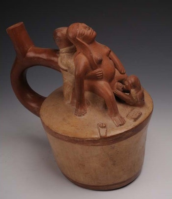 En la cerámica podemos apreciar