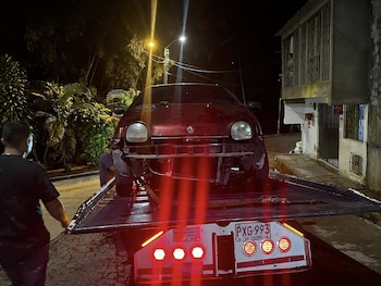 La ciudadanía está preocupada porque el hecho pudo haber terminado en un accidente peor - crédito Steven Monroy / Facebook