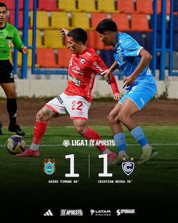 Cienciano y Binacional empataron 1-1