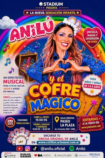 Anilú y el Cofre Mágico se presenta en Paseo La Plaza con funciones a las 15:00 y 16:30 y entradas online