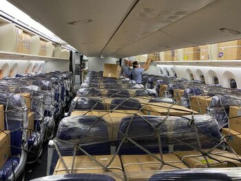 En el cuarto vuelo proveniente