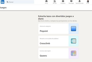 Hay tres juegos en la