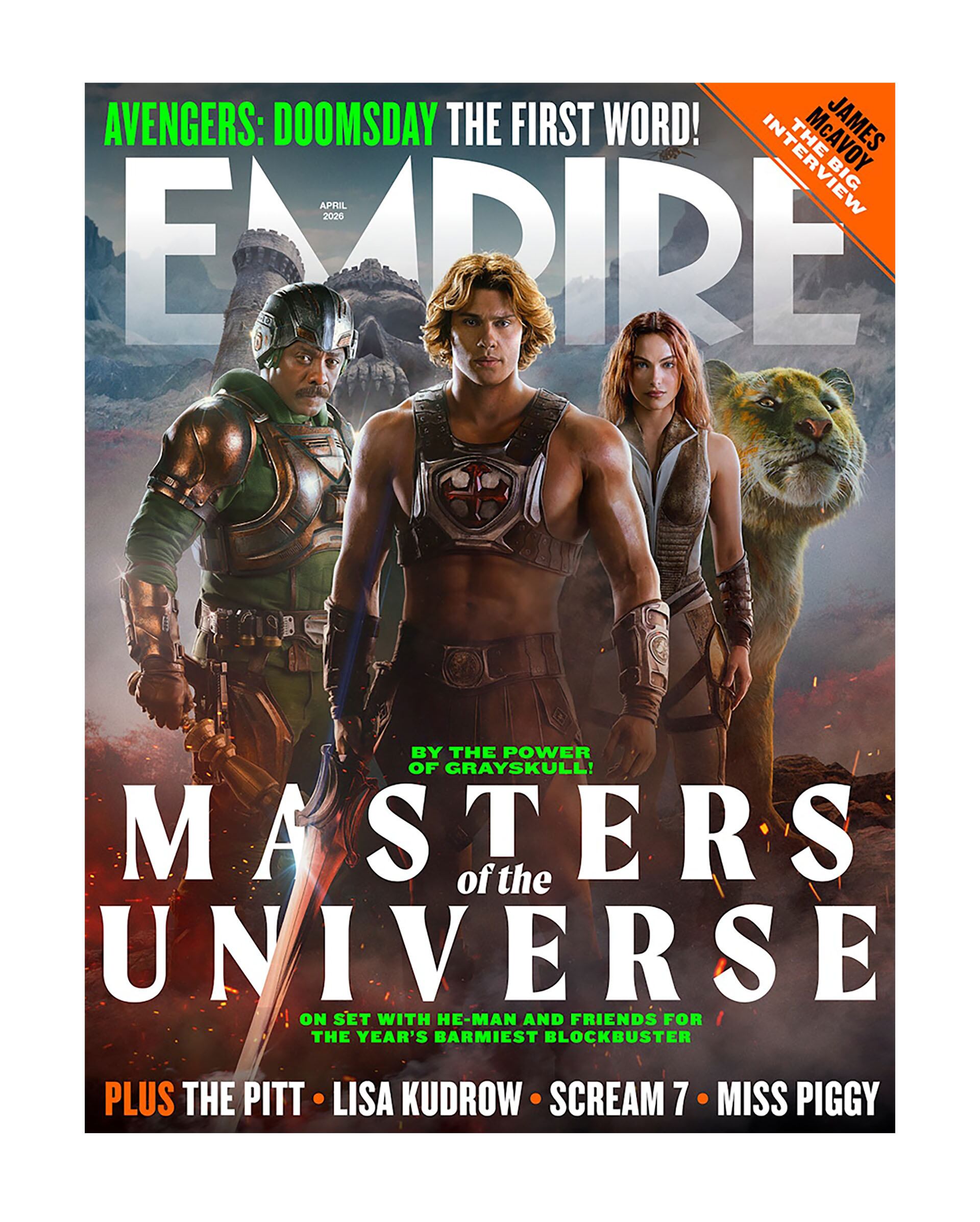 Elba compartió que los juguetes de He-Man, She-Ra y Battle Cat marcaron su infancia al ser figuras más accesibles que las de Star Wars (Empire)