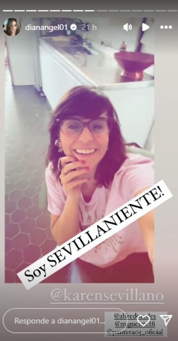 Diana Ángel se declaró fan de Karen Sevillano y pidió que la ayudaran a ganar porque espera que ella sea la persona que se lleve el primer lugar - crédito @dianangel01/IG