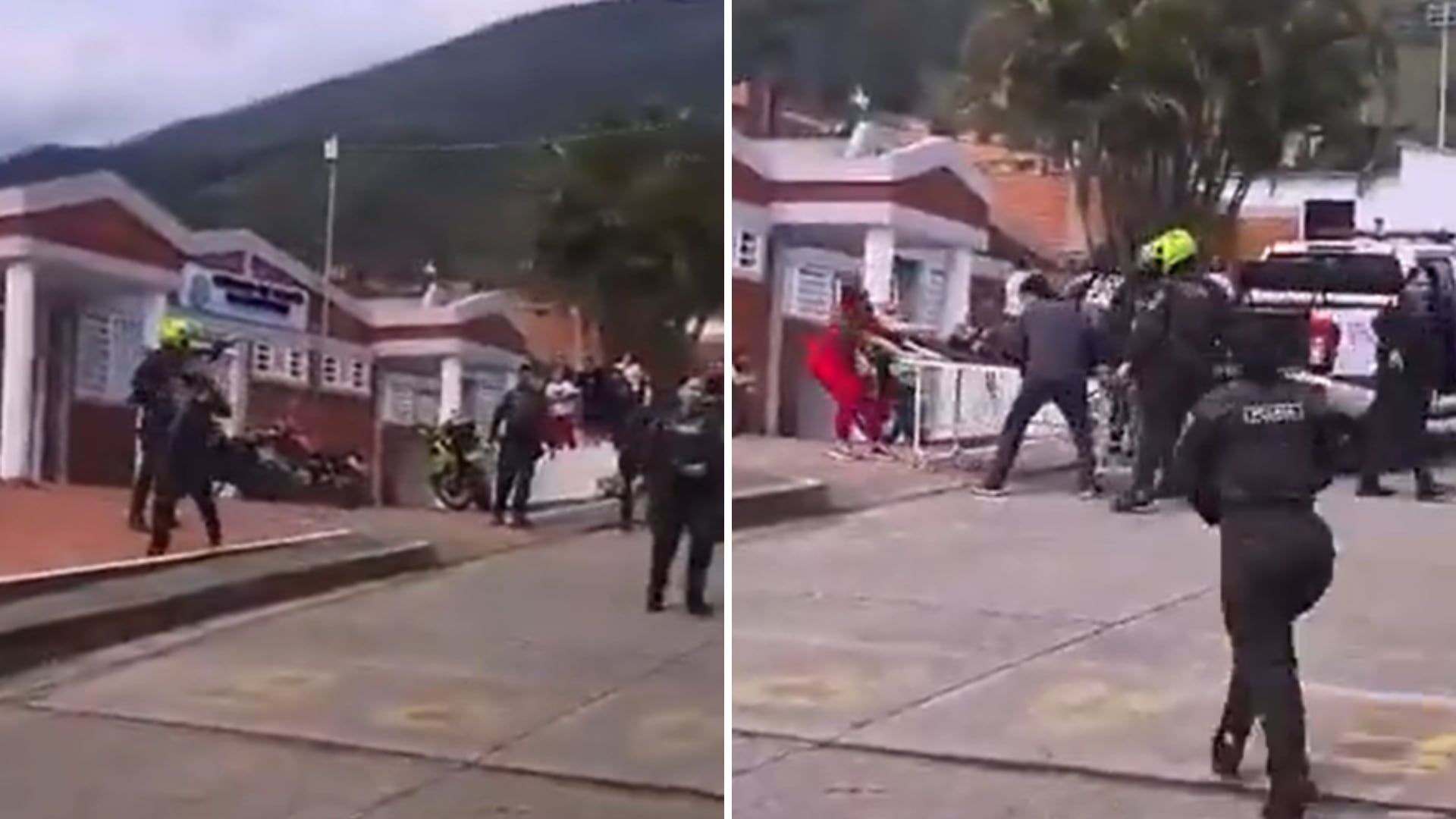 Atentado en Norte de Santander habría dejado varios policías heridos - crédito @Marovaan/X