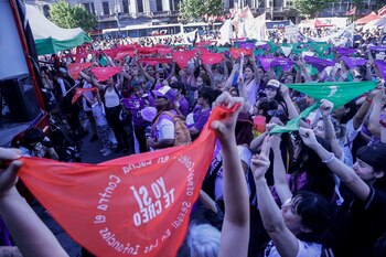 Pañuelazo en Congreso por Día