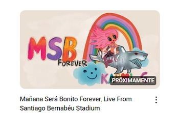 La cantante informo a sus