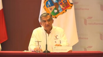 Américo Villarreal, gobernador de Tamaulipas,