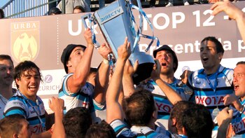 La celebración del título, el