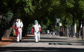 Ante los casos de dengue, se reforzó la fumigación en distintas localidades (Franco Fafasuli)