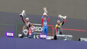 El piloto capitalizó una oportunidad