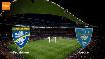 Frosinone 1 - 1 Lecce