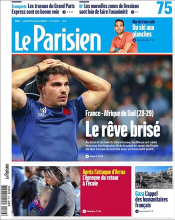 Portada: Le Parisien