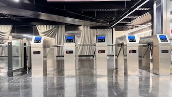 Así quedó la estación Uruguay de la línea B del Subte tras su reapertura