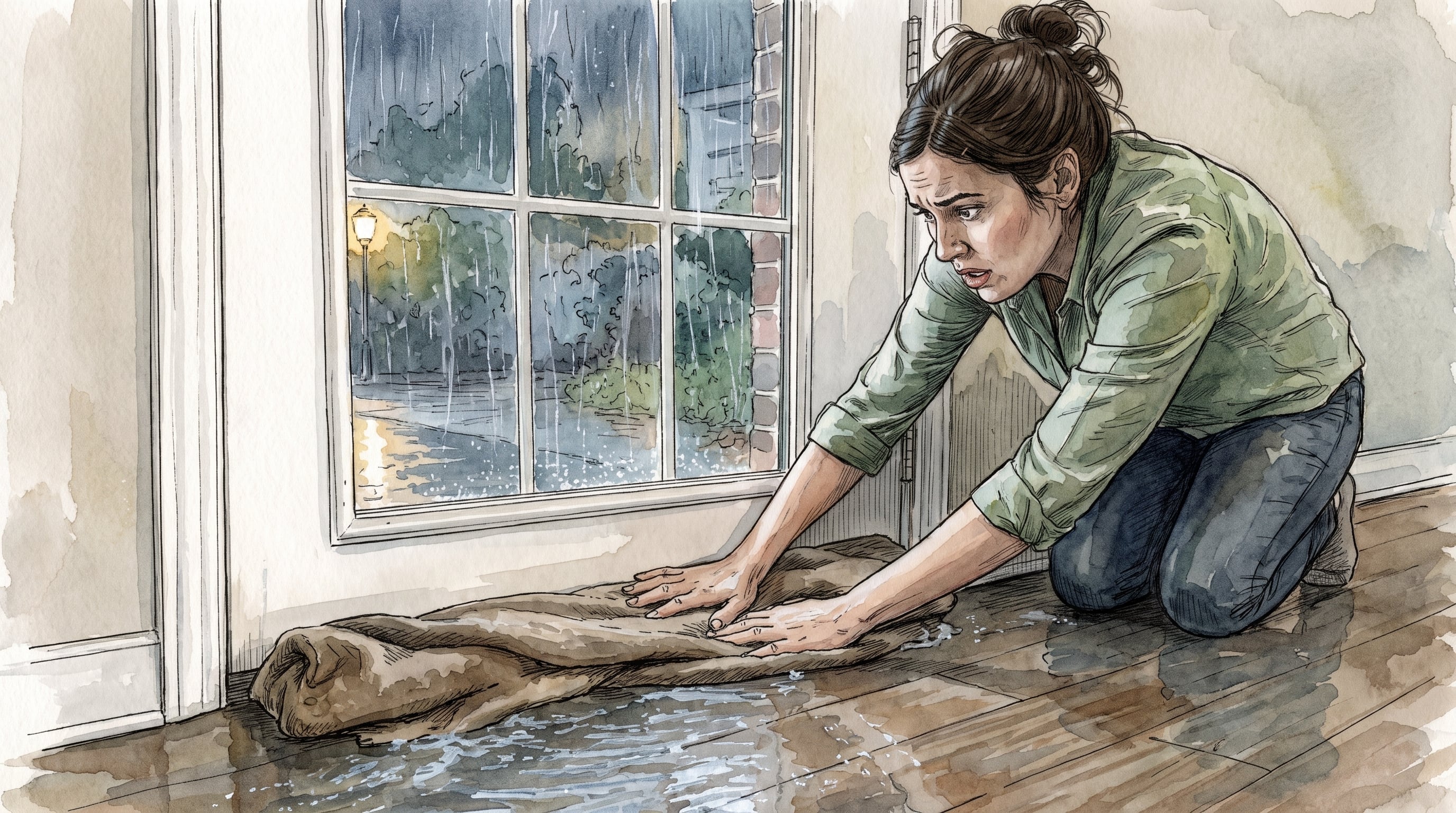 La preparación anticipada de la vivienda reduce los riesgos durante una tormenta. (Imagen Ilustrativa Infobae)