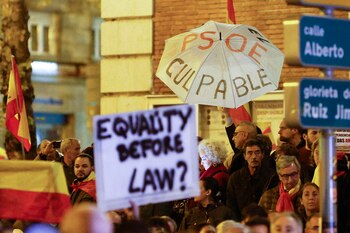 Asistentes a la concentración en