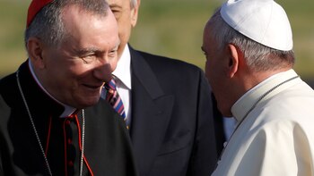 El papa Francisco recibió en