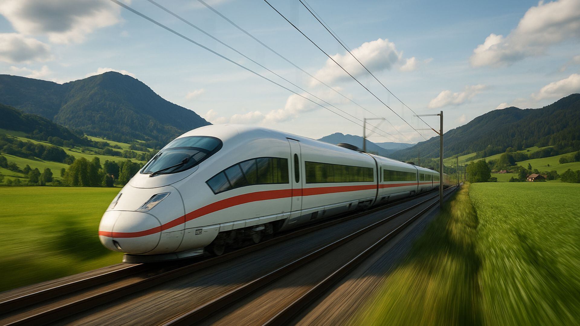 Viajar en tren entre el Reino Unido y Alemania será más cómodo, rápido y respetuoso con el medio ambiente (Imagen Ilustrativa Infobae)