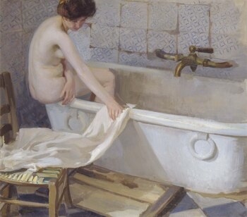 "Modelo con bañera" (1906) de