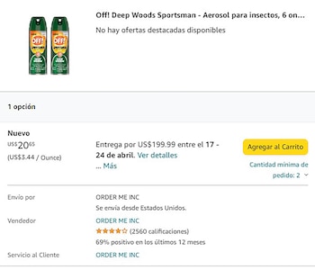 Los costos de envío vía