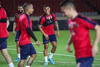 Entrenamiento de Venezuela.| Foto: La