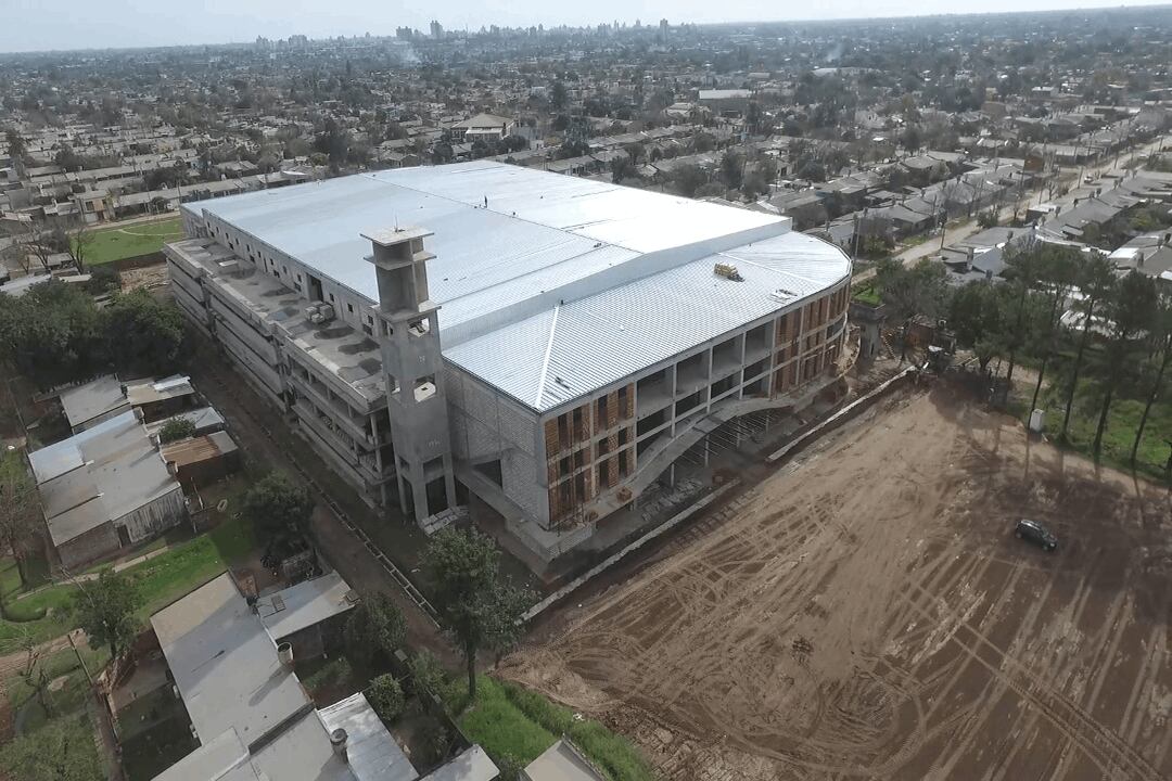 Así se veía el templo