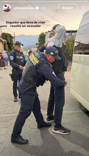 El señalado acosador quedó en