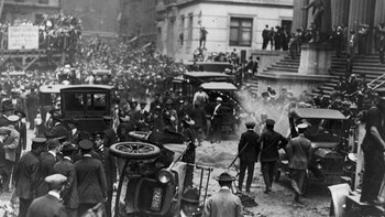 Caos en Wall Street. La