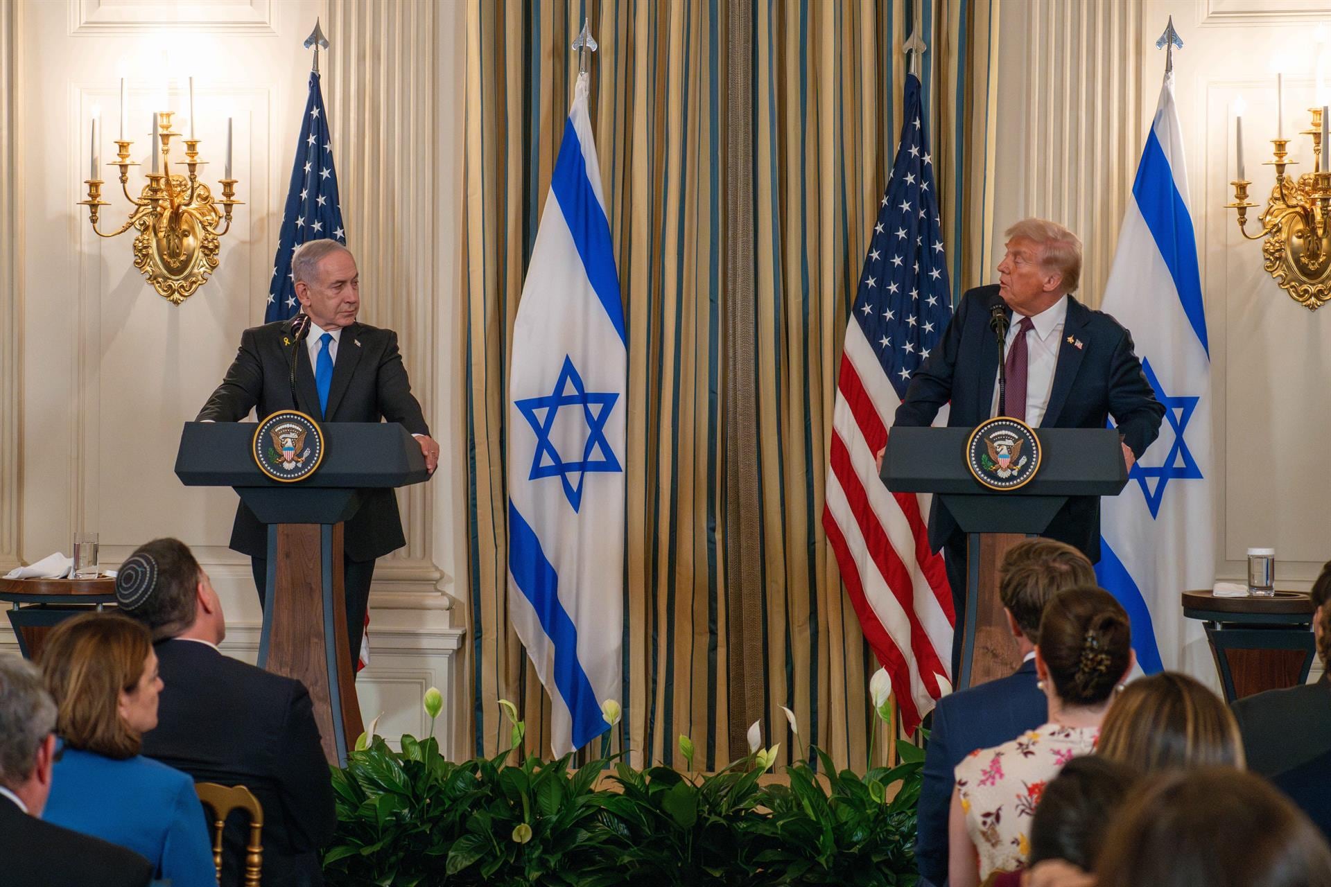 Trump dice que «probablemente» se reunirá con Netanyahu en Florida para abordar el plan de paz sobre Gaza