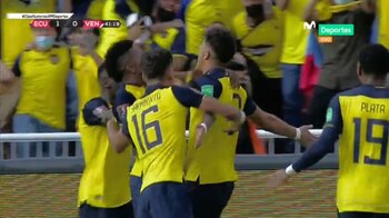Piero Hincapié anotó el 1-0 en Ecuador vs Venezuela por Eliminatorias.
