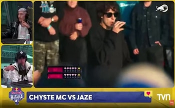 Jaze se enfrentó al chileno ChysteMC en el 5 Vidas de Santiago de Chile